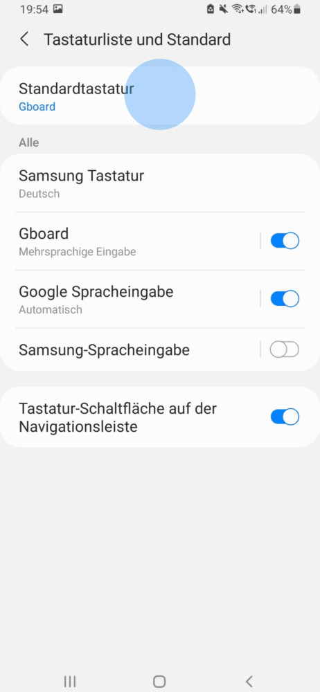 So änderst du unter Android die Tastatur 