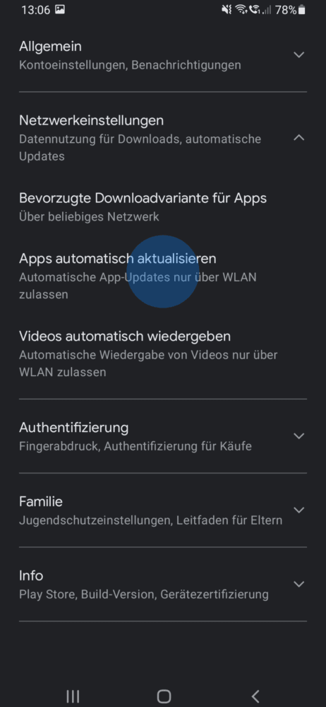 Apps aktualisieren auf deinem Android Handy