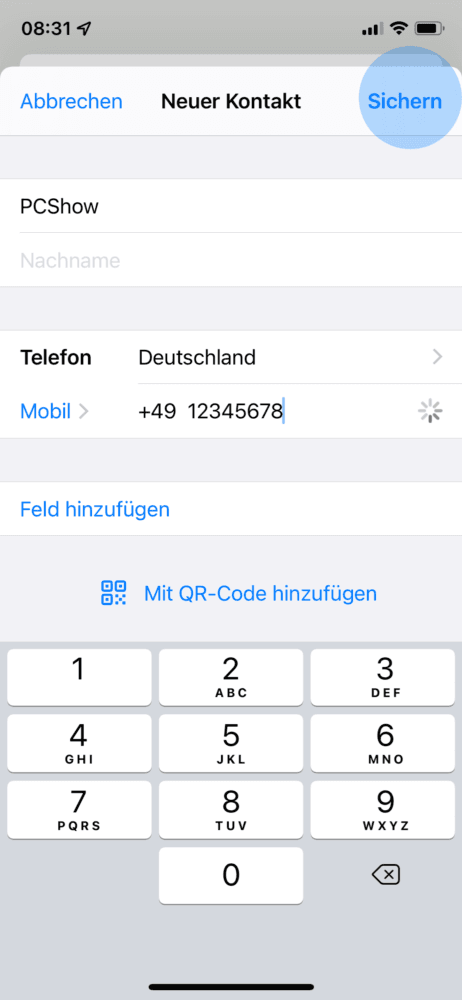 Einfach und schnell WhatsApp Kontakt hinzufügen