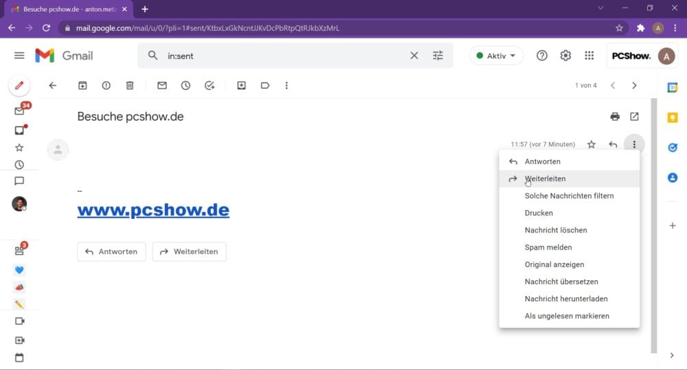 So benutzt du die Gmail Weiterleitung