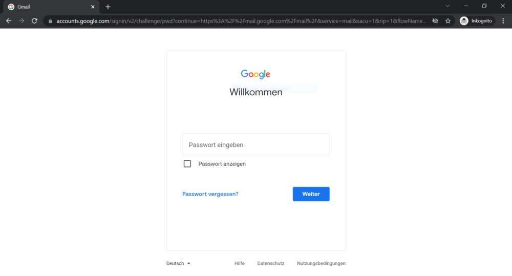 Das kannst du machen wenn du dein Gmail Passwort vergessen hast