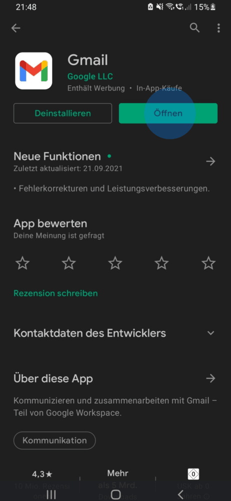 Dein Gmail Posteingang durchsuchen
