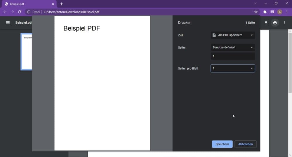 So kannst du deine PDF aufteilen