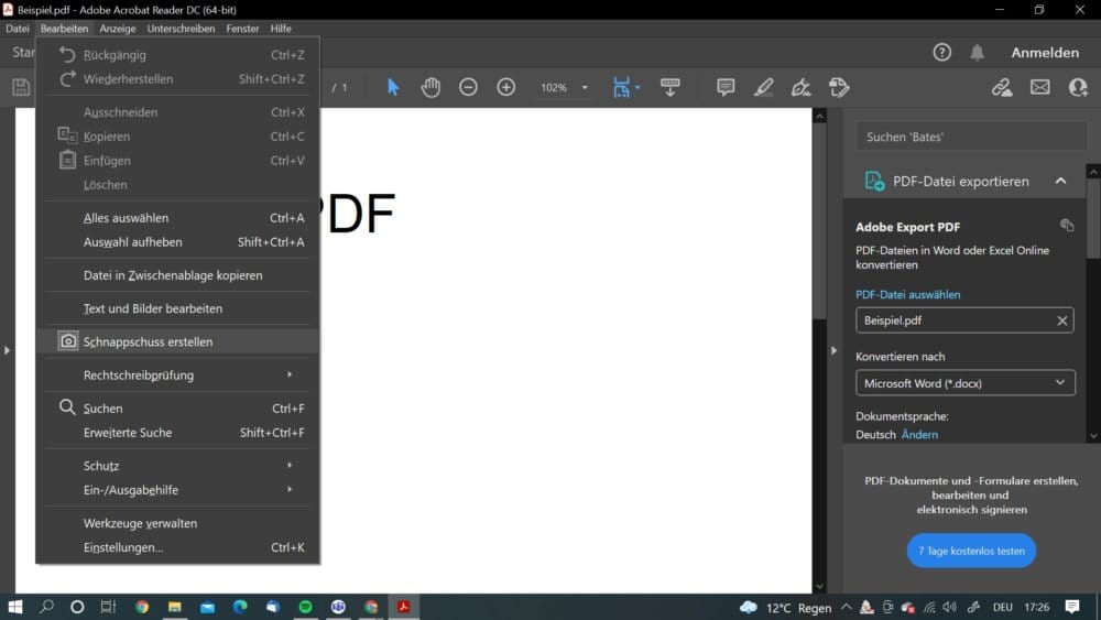 So kannst du eine PDF umwandeln in JPG