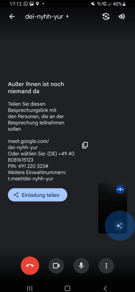 Ohne Probleme Google Meet Hintergrund ändern