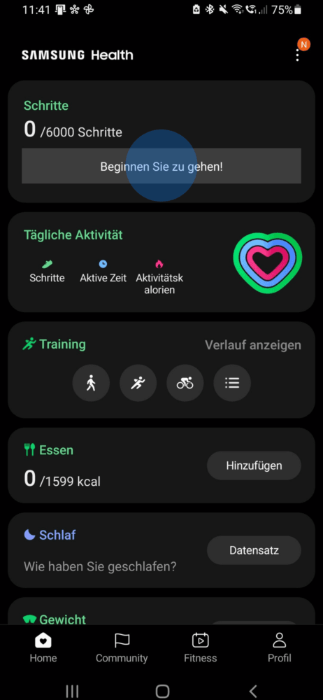 Diese Schrittzähler Android Apps gibt es