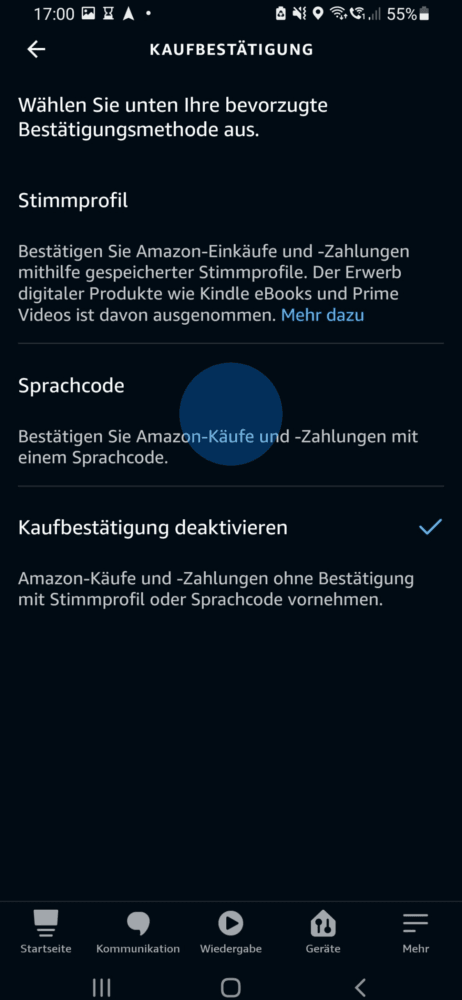 Alexa Kindersicherung erstellen