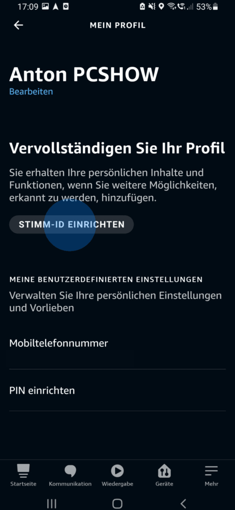 Alexa Kindersicherung anlegen