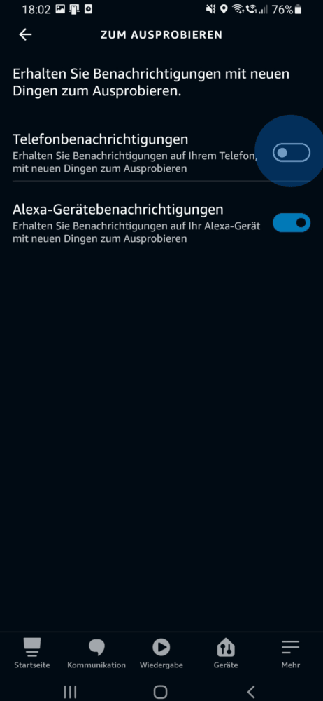 Das tust du, wenn Alexa leuchtet Gelb