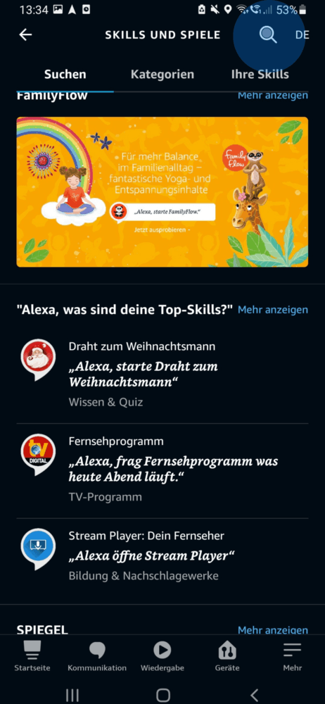 So hörst du mit Alexa Radio