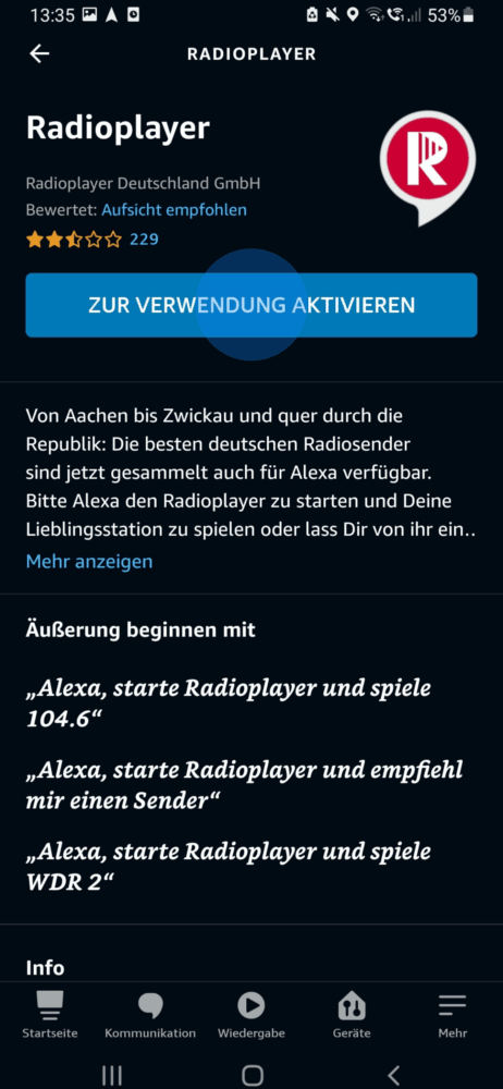 So Aktivierst du einen Skill
