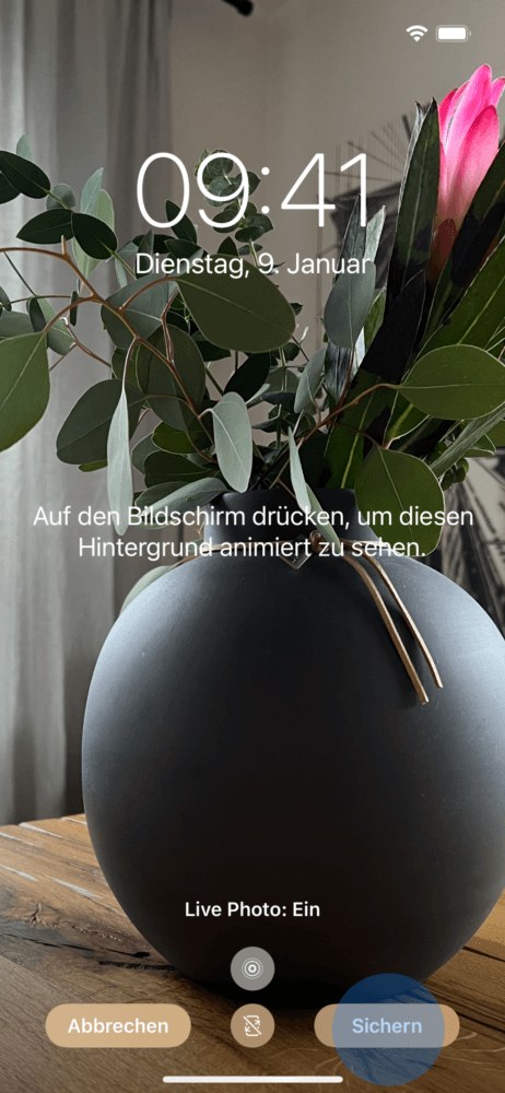 Sperrbildschirm iPhone wechseln