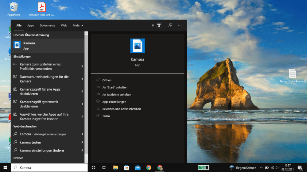 So kannst du deine Webcam testen mit Windows 10