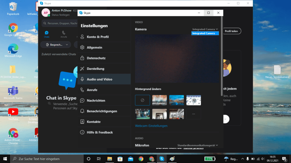 Webcam testen mit Windows 10 - So geht's