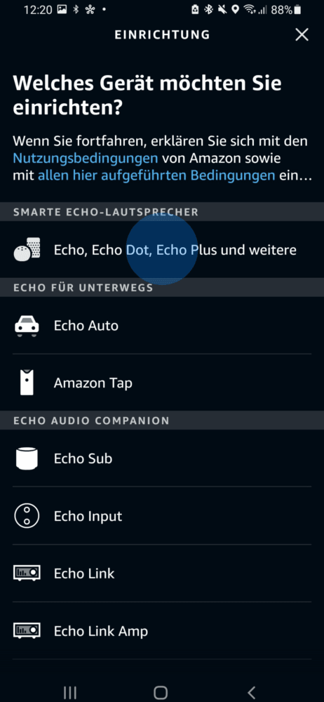 Ohne Probleme Alexa anschalten und nutzen