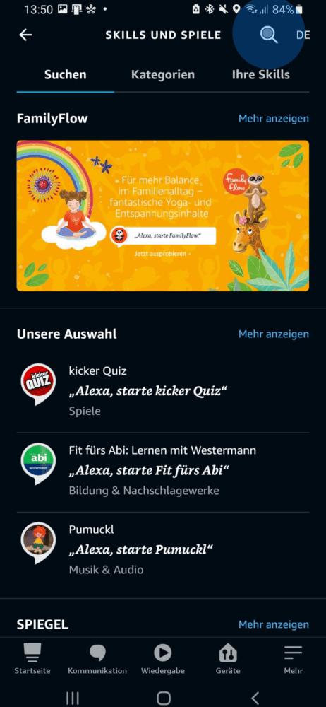 Samsung TV mit Echo-Gerät nutzen