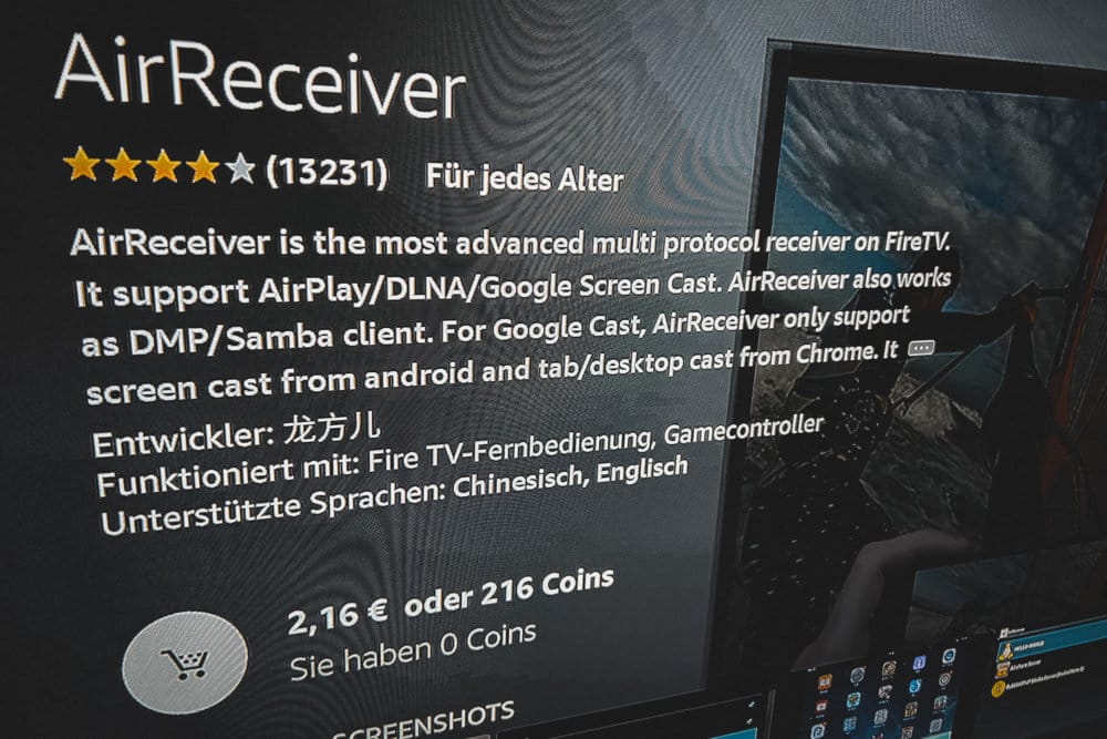 Am Fire TV AirPlay nutzen