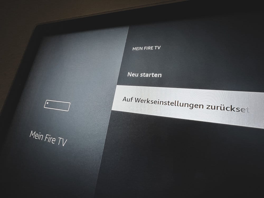 So kannst du deinen Fire TV Stick zurücksetzen