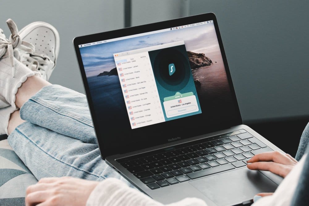 VPN Verbindungen mit Surfshark herstellen