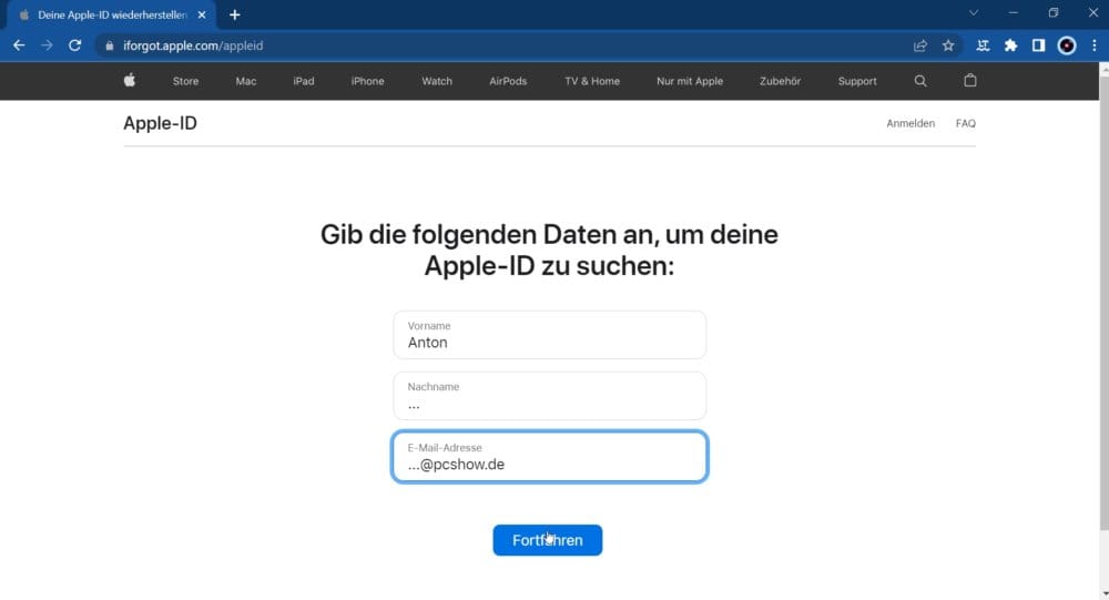 Das kannst du tun wenn du deine Apple ID vergessen hast
