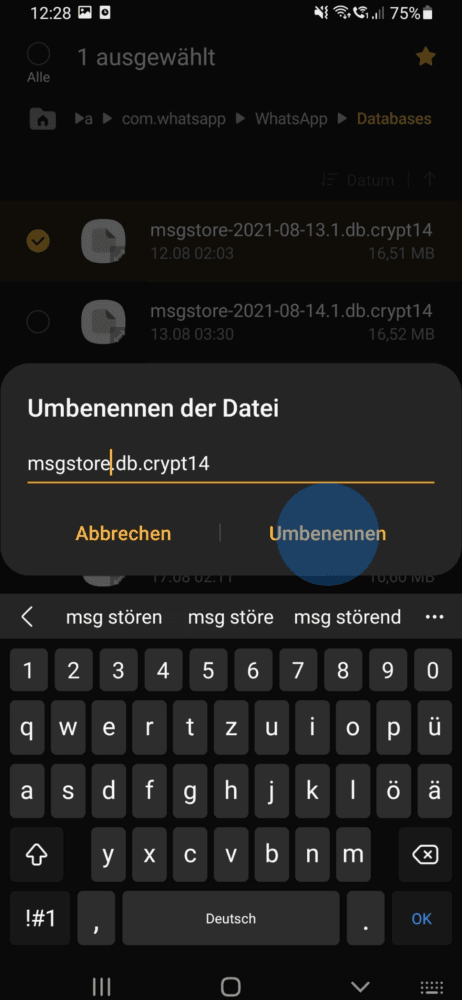 Wir zeigen dir wie du Gelöschte WhatsApp Nachrichten wiederherstellen kannst