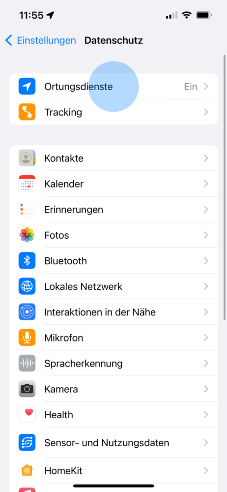 So nutzt du die Kompass App
