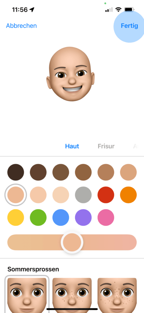 Memojis erstellen am iPhone