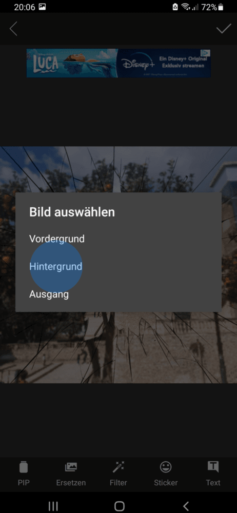 So kannst du ein Bild in Bild einfügen