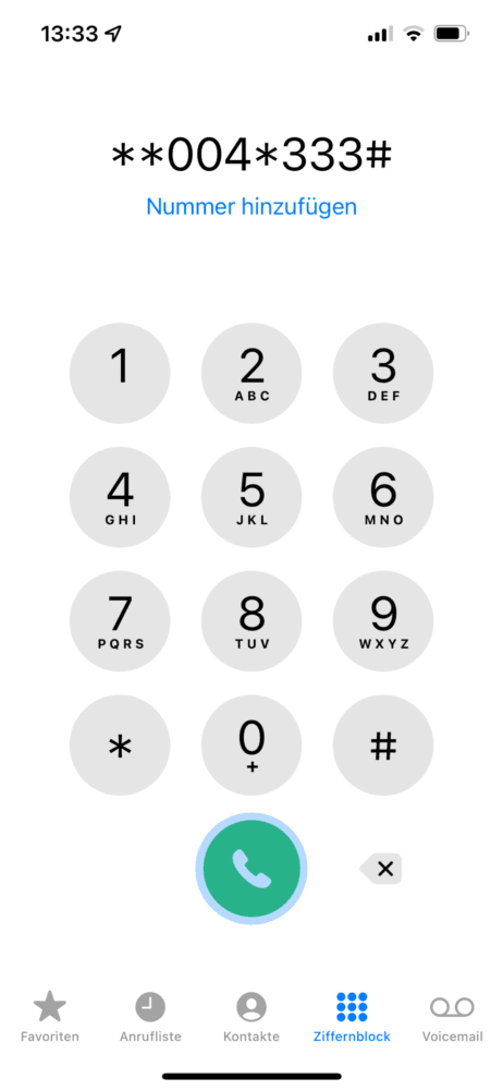 iPhone Mailbox ausschalten bei Vodafone