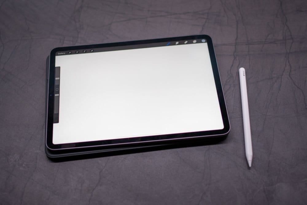 Auf dem iPad zeichnen mithilfe des Apple Pencil