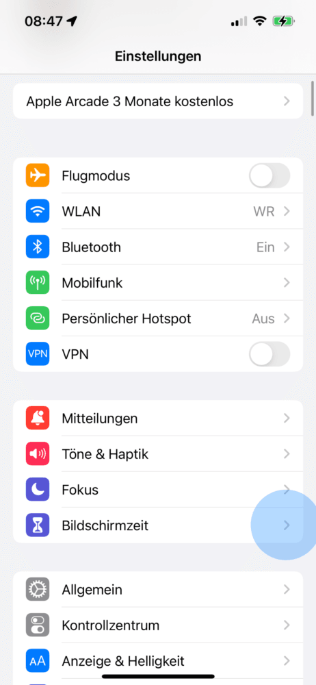 iPhone Kindersicherung einrichten
