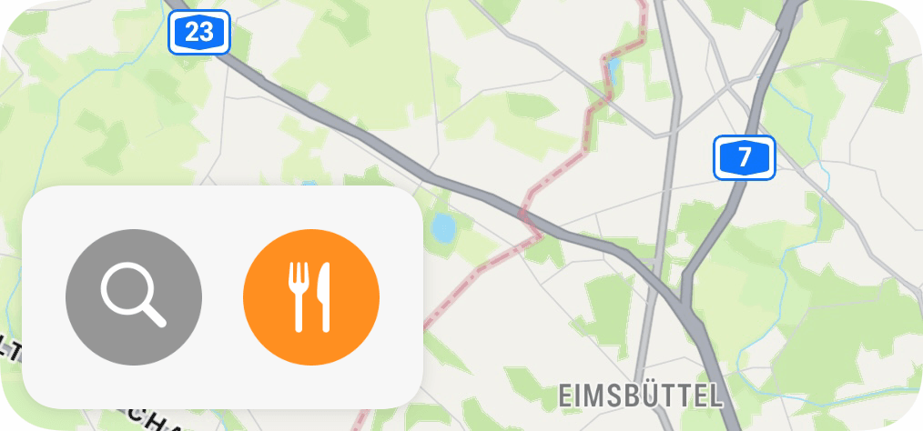 iOS Widget für Karten