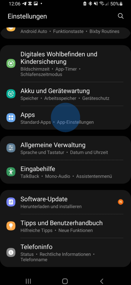 Remote App Fire TV Einstellungen öffnen