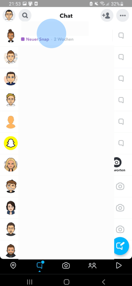 Snapchat Chat löschen und Einstellungen anpassen