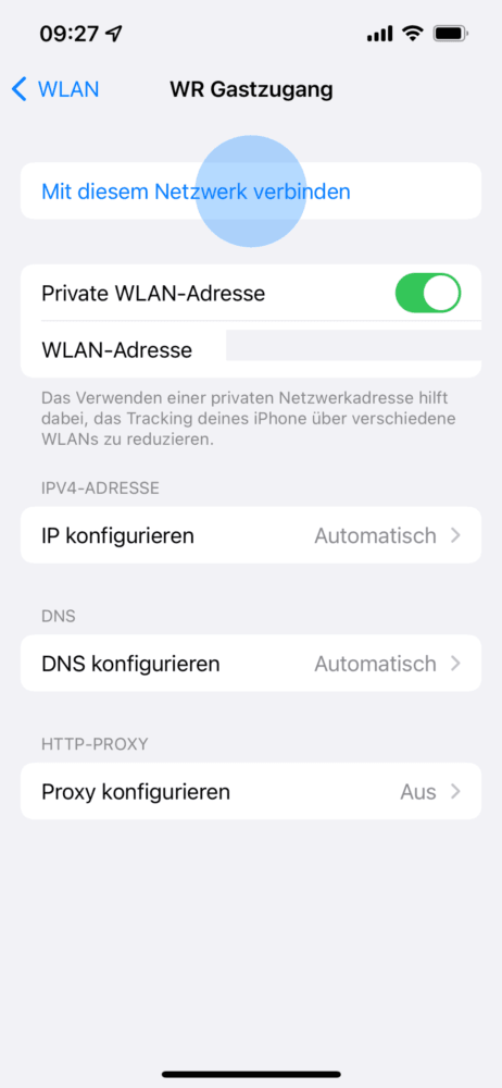 Verbindung zum Router aufbauen ohne Kennwort