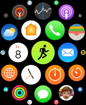 Drücke auf die Seitentaste deiner Apple Watch