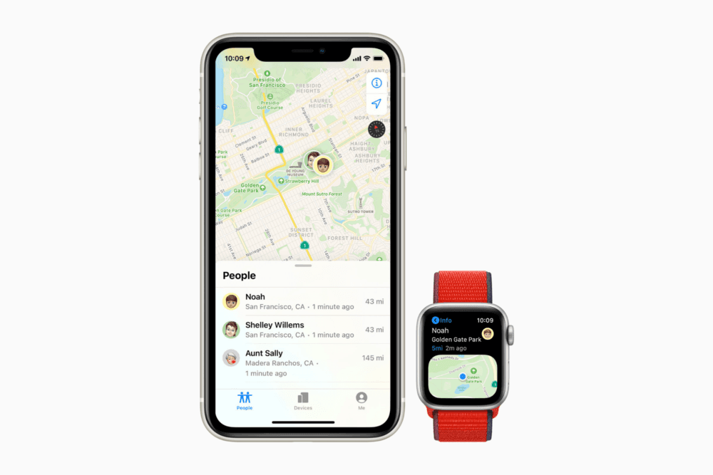 Mit der Apple Watch Familienkonfiguration kann ein Kind die Watch nutzen und seinen Standort mitteilen