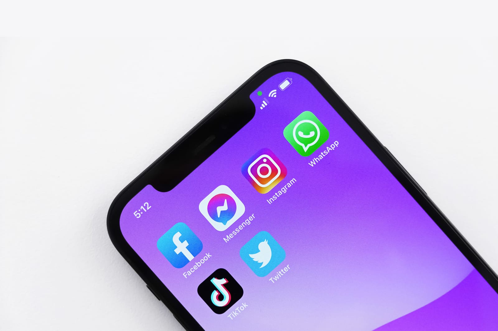 iPhone grüner Punkt