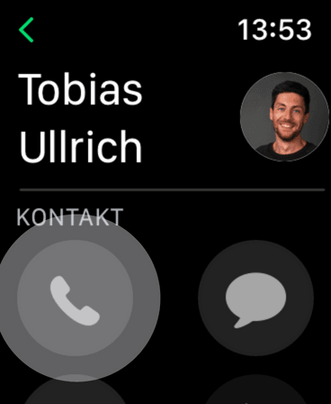 Mit Apple Watch telefonieren